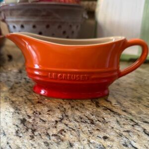 Le Creuset Flame Gravy Server